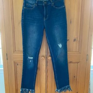 Free People Distressed Jeans